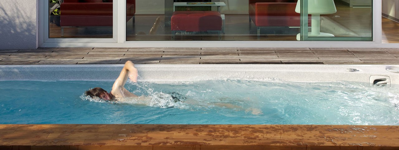 Swim Spa XL + CS 2 - Vířivky a bazény