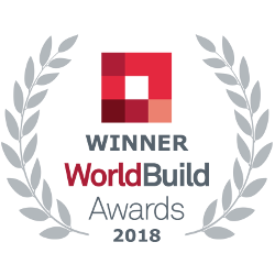 WorldBuild Award ocenění pro vířivku Lyra iN
