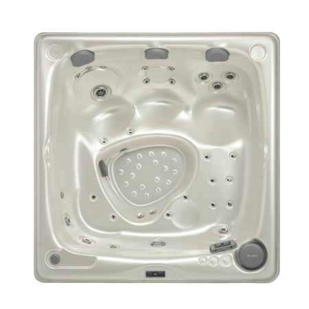 USSPA | Aston je skvělá rodinná vířivka, snadno projde běžnými dveřmi a zapadne tak do již existujícího interiéru či na terasu.